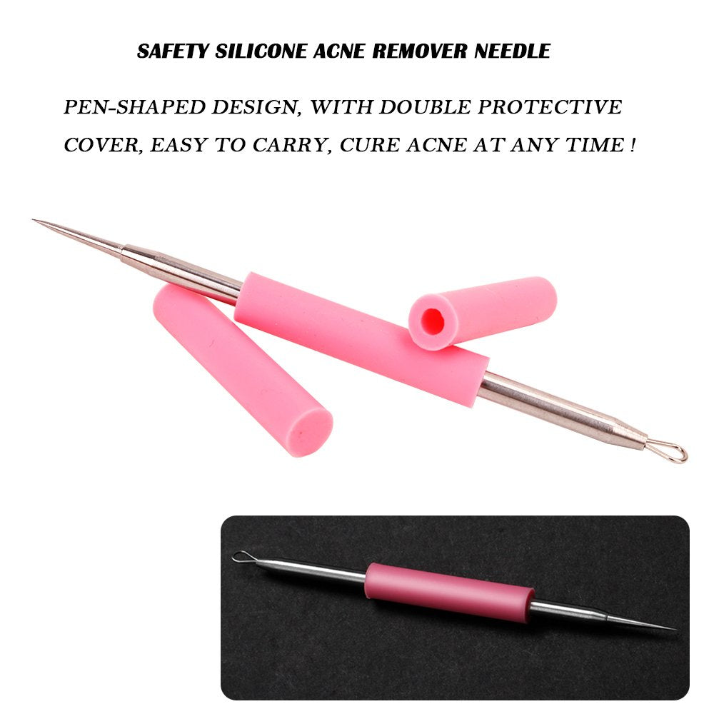 BEZOX Professional Acne Removal Needle Whitehead & Blackhead Removal Extractor Tool